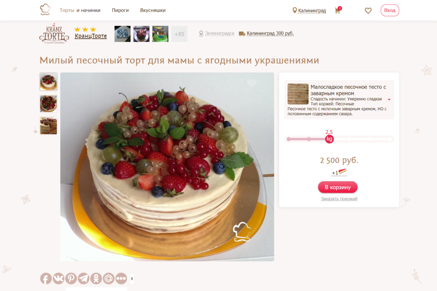 Маркетплейс Кондитеры.онлайн Маркетплейс Кондитеры.онлайн